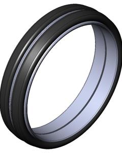 Shaft gasket 144/125x31.8 f/OptiPress 780